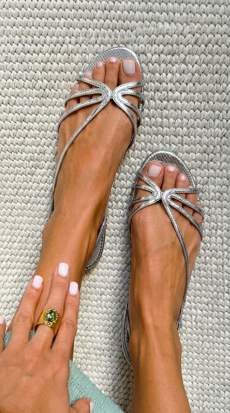 Serena | Golden Summer Elegance Sandals