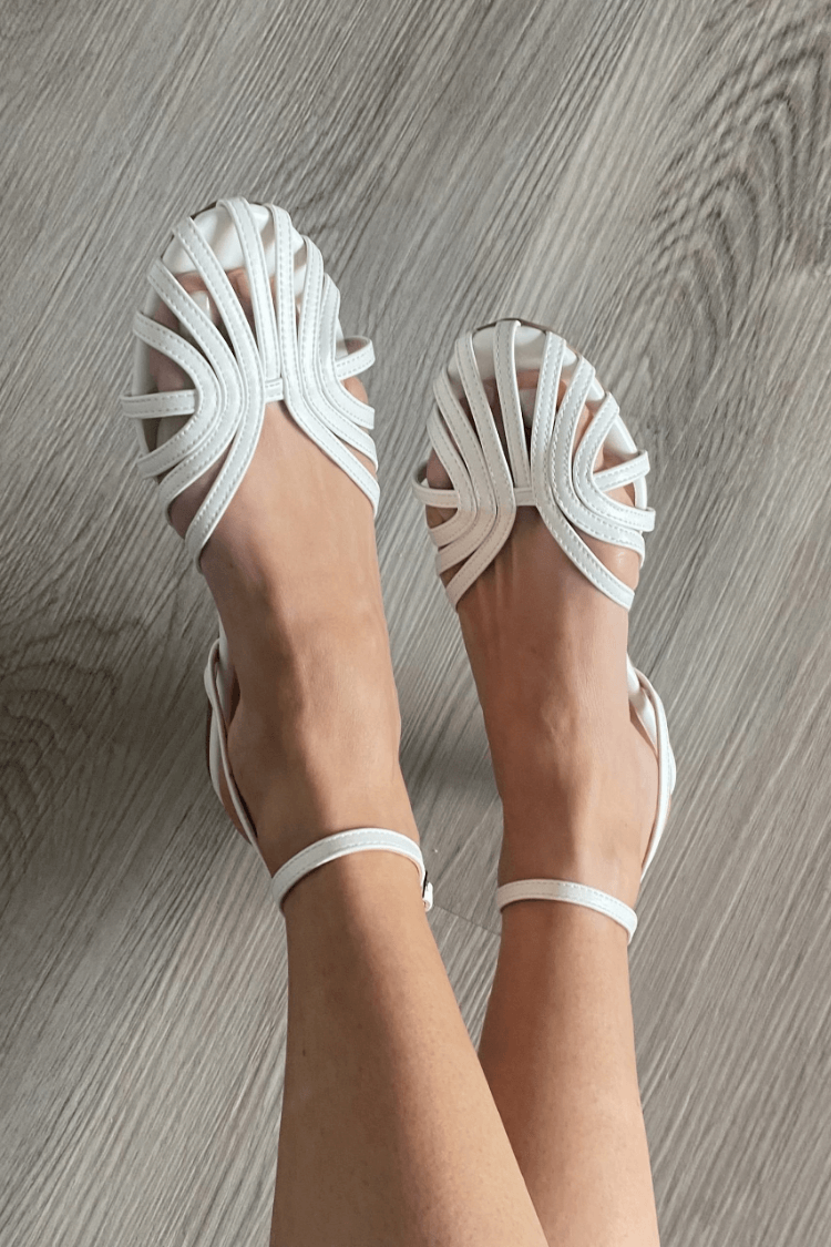 Ella | Gold Jewel Sandals