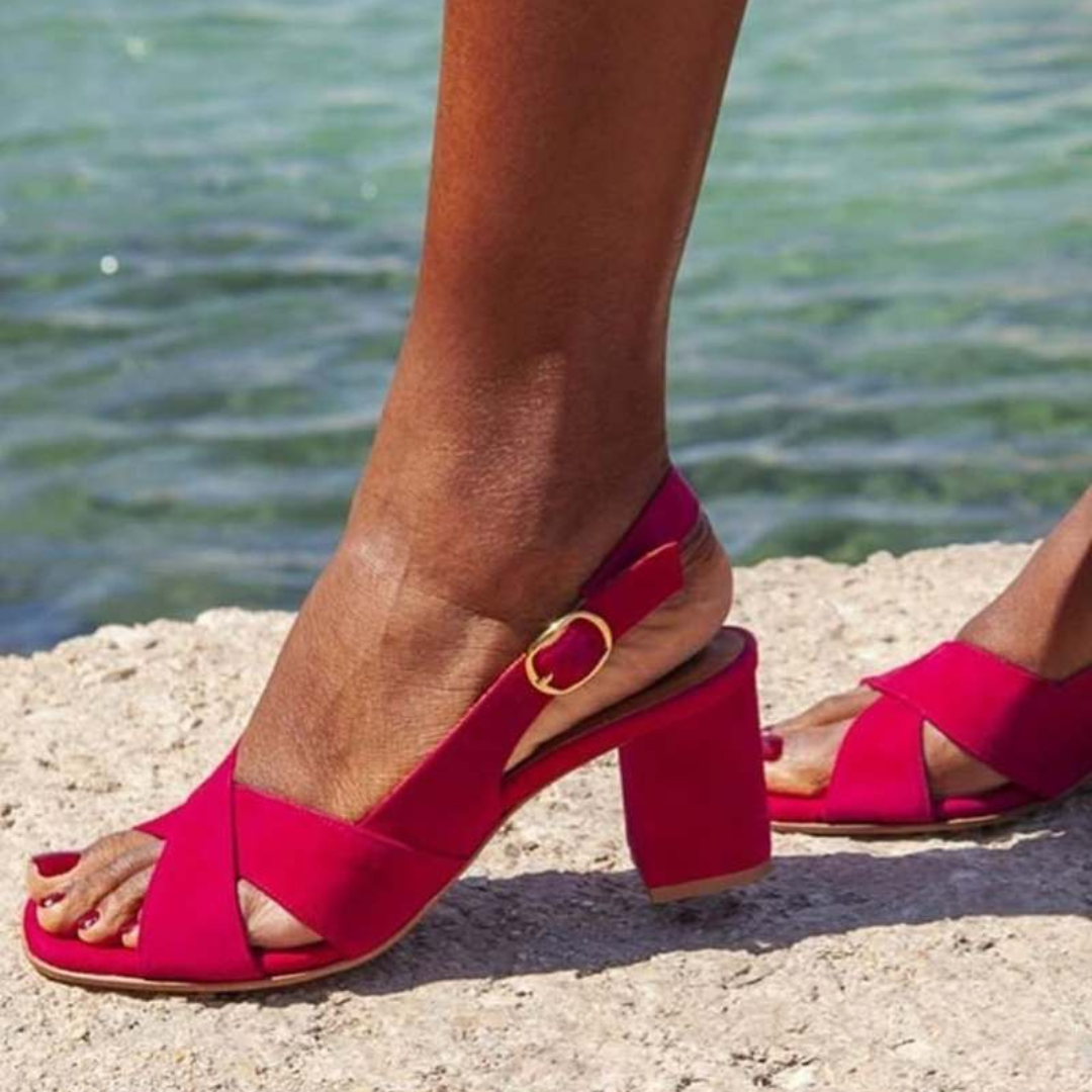 Elena | Blue Summer Sandals