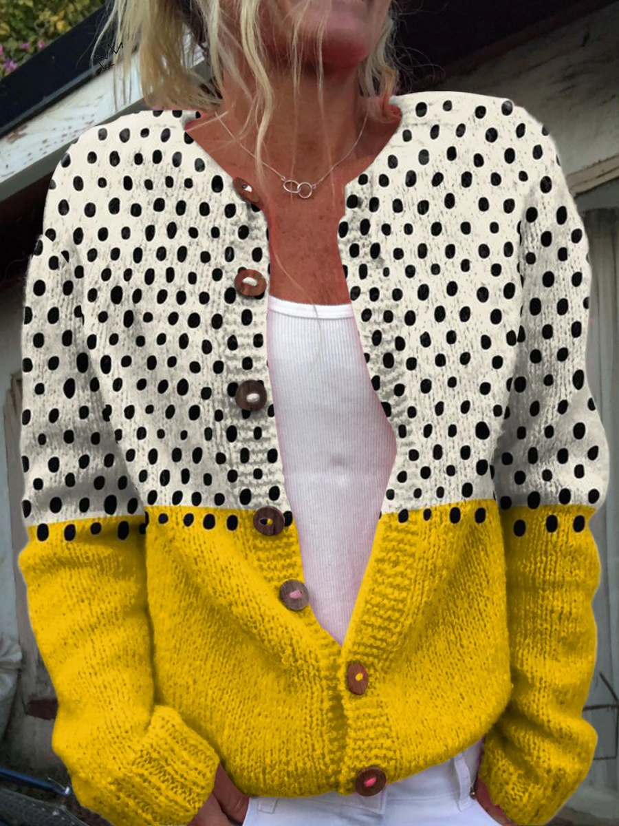 Sienna | Vintage Knit Cardigan Sweater