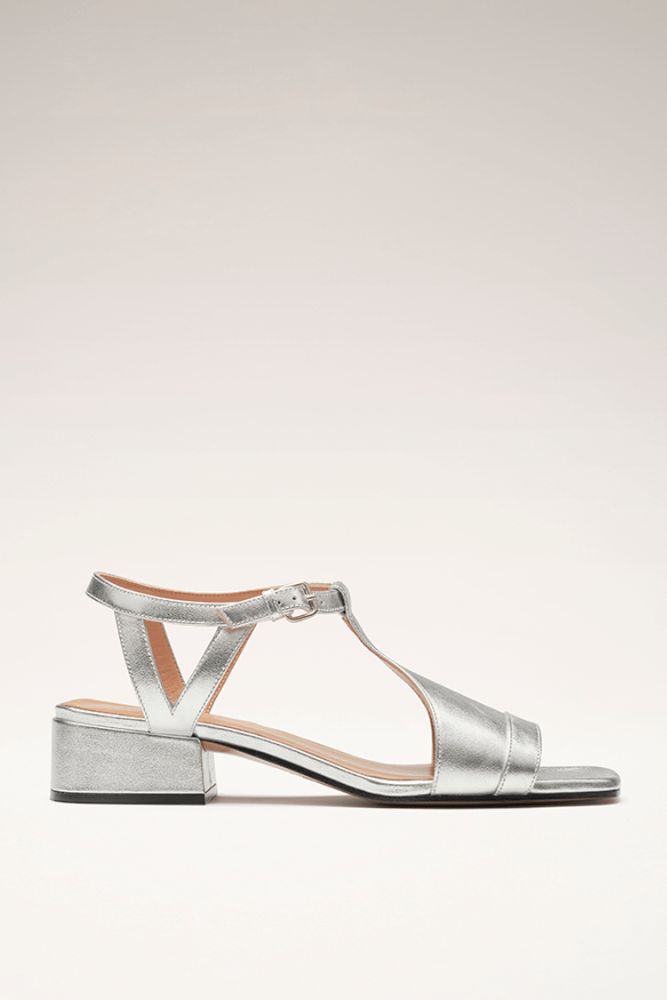 Charlotte | Silver Summer Sandals