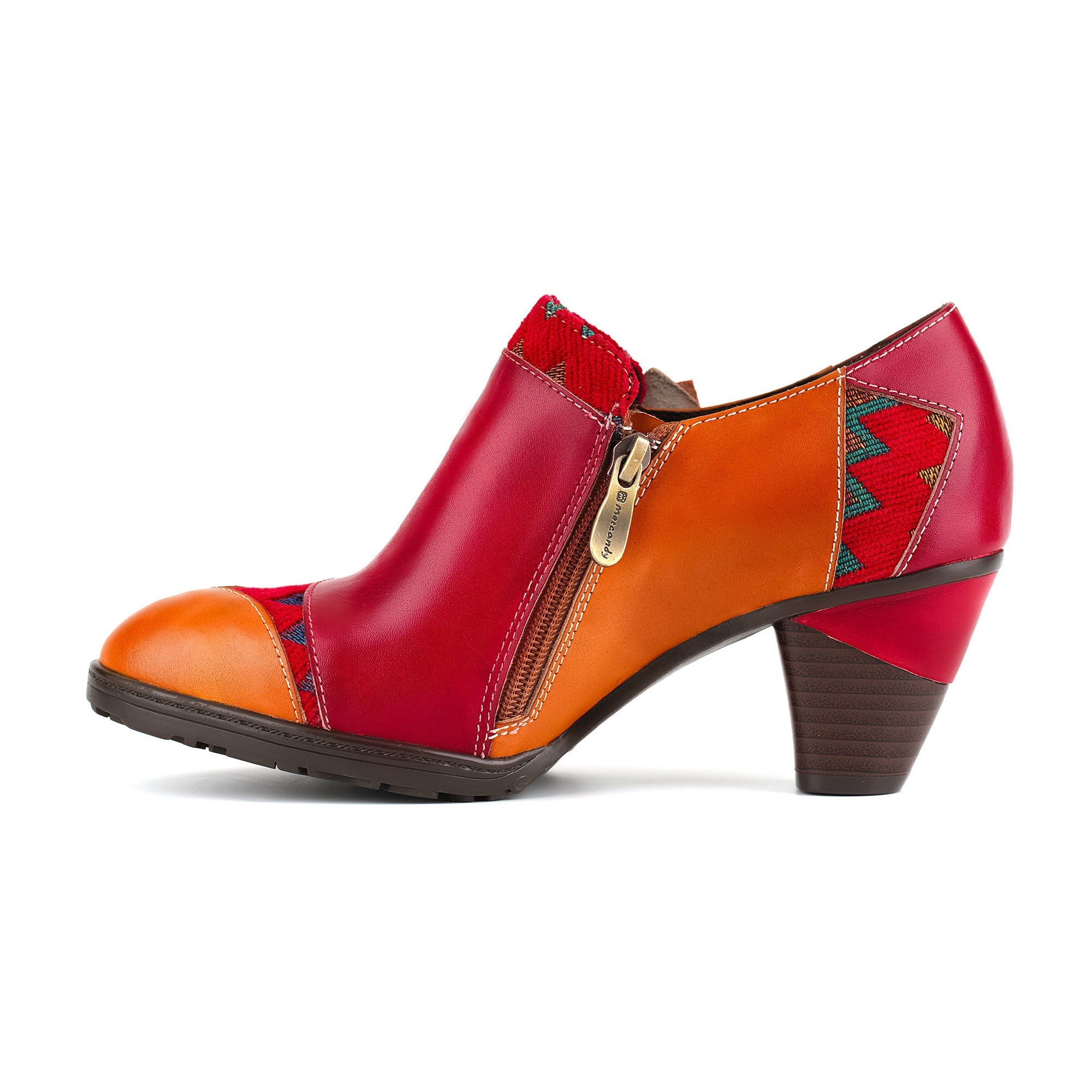 Boho Bloom Patchwork Pump