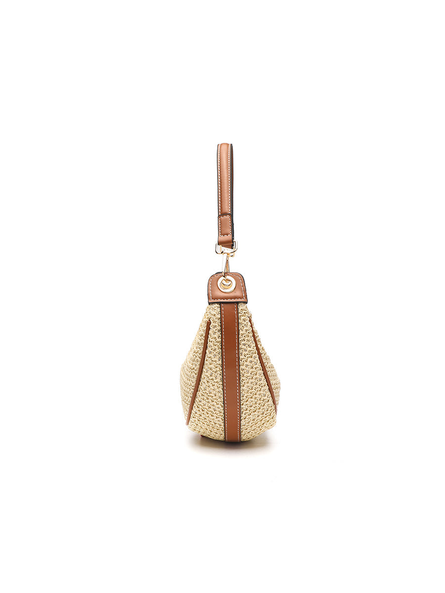 Women's Casual Shoulder Crossbody Bag Woven Underarm Bag MDA0444H5I