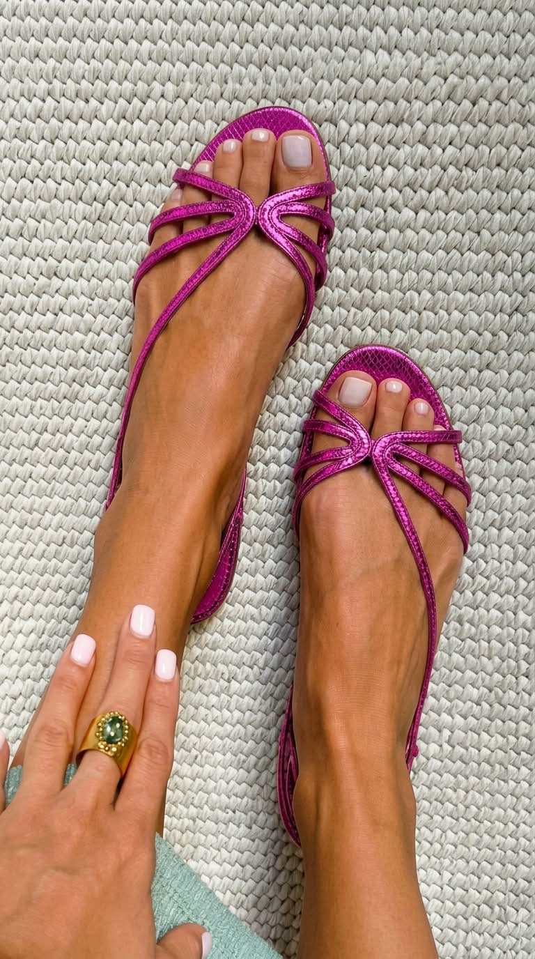 Serena | Golden Summer Elegance Sandals