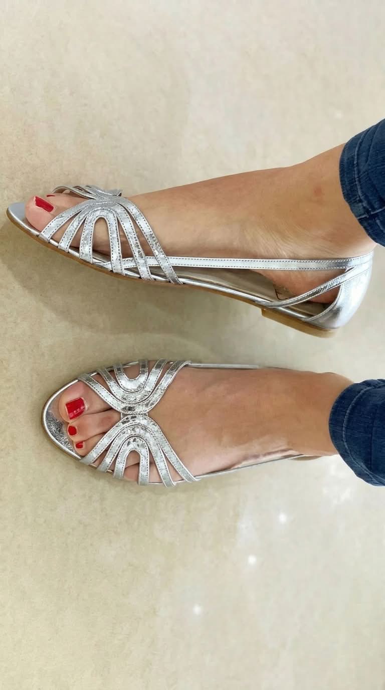 Aurélie | Golden Summer Glow Sandals