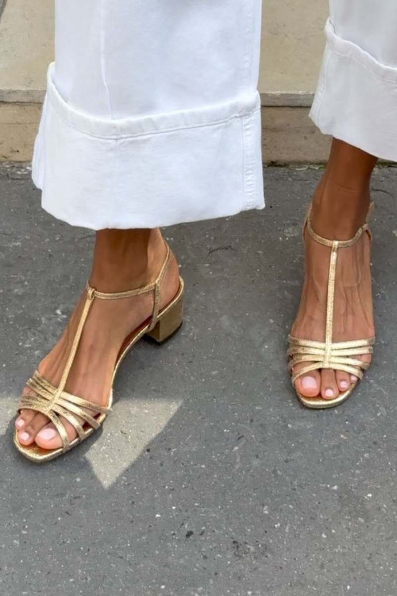 Isla | Everyday Gold Elegance Sandals
