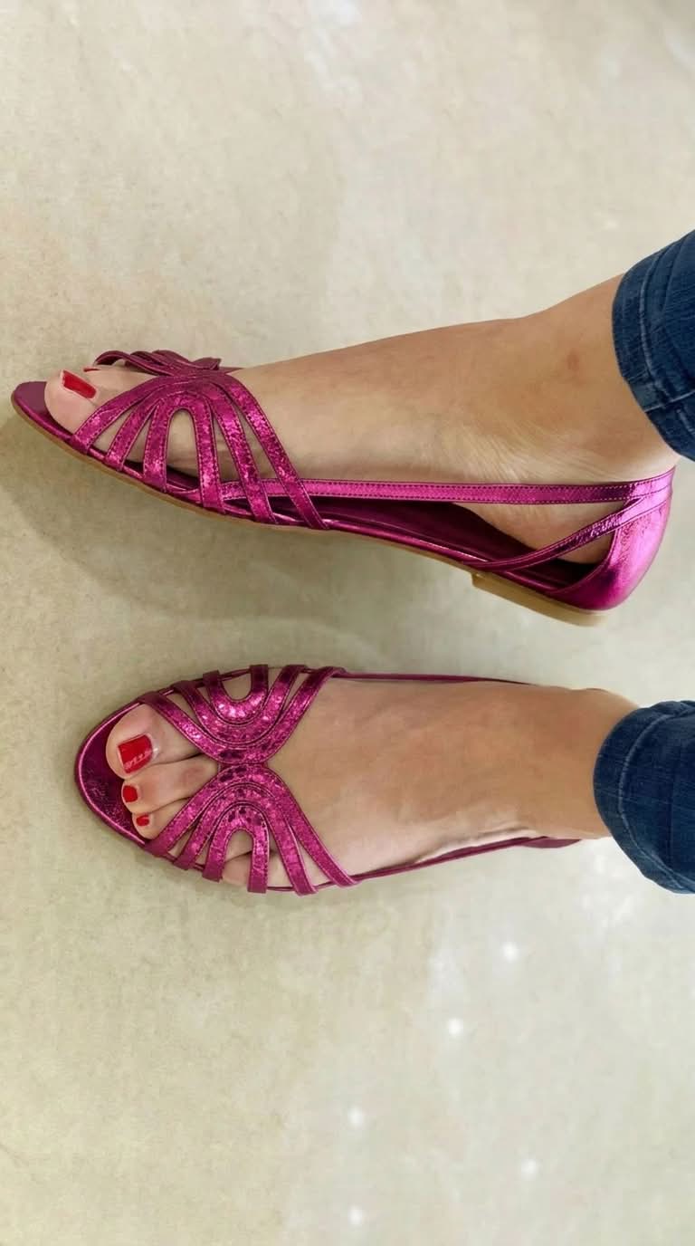 Aurélie | Golden Summer Glow Sandals