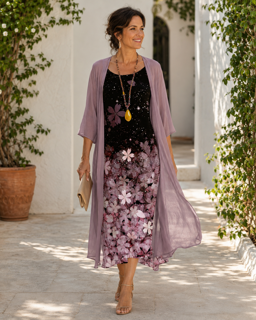 Juliet | Floral Layered Two-Piece Set