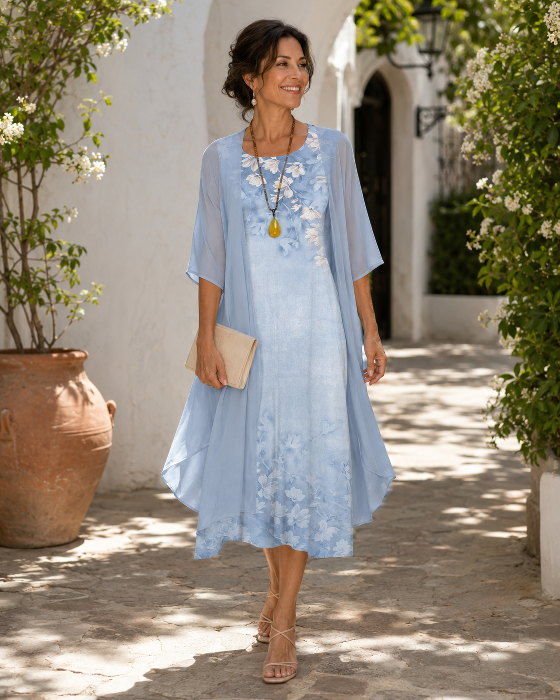 Felicity | Floral Layered Two-Piece Set