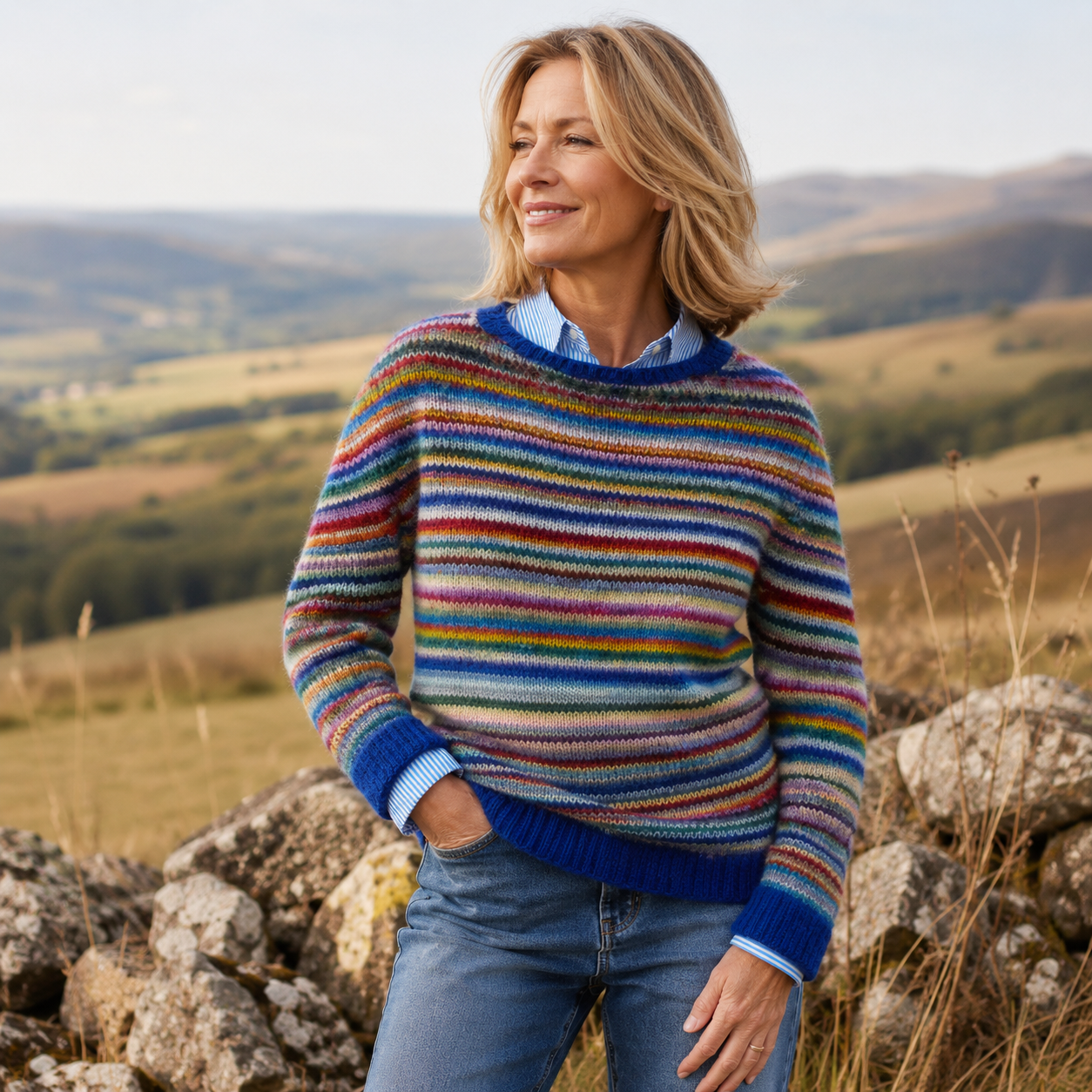 Emily™ | Heritage Nordic Knit Sweater