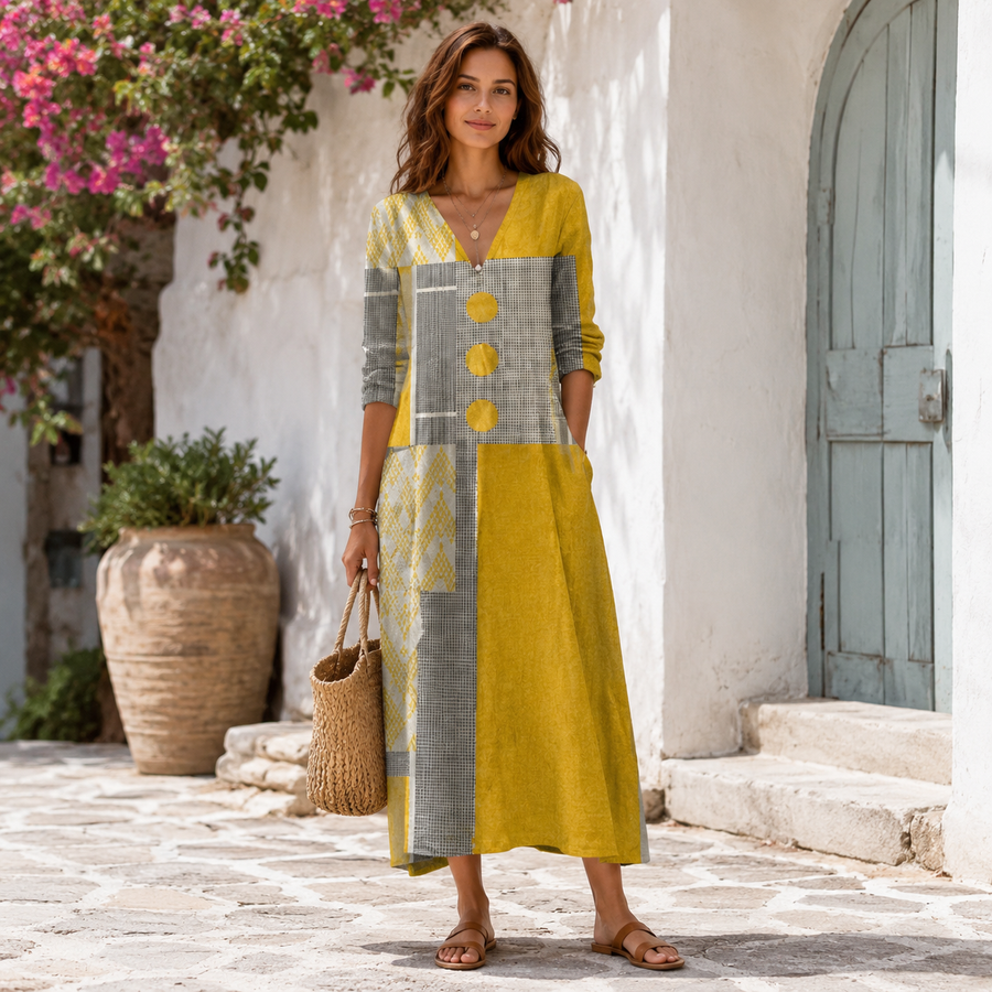 Karin™ ⎸ Easygoing Linen Dress