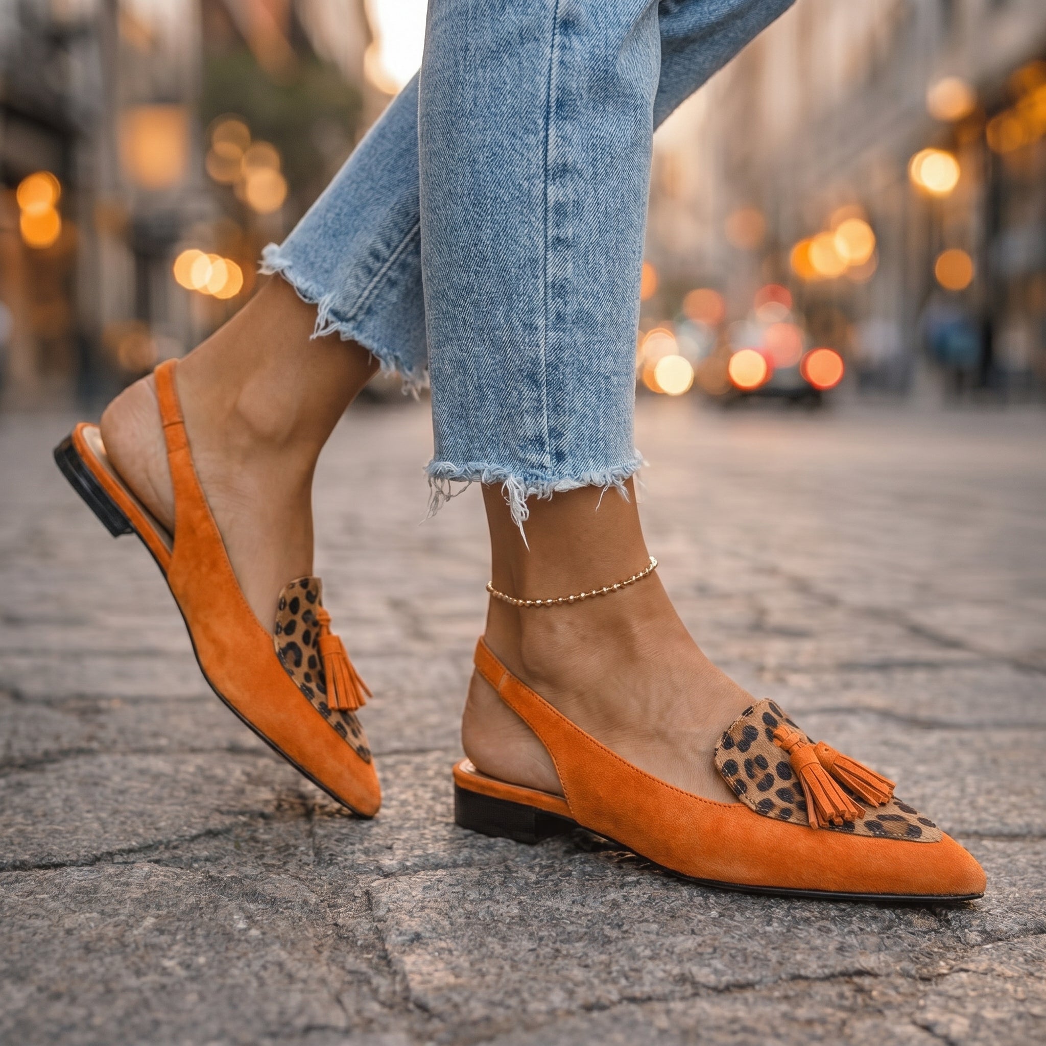 Ada | Women's Straps and Tassels Sandals