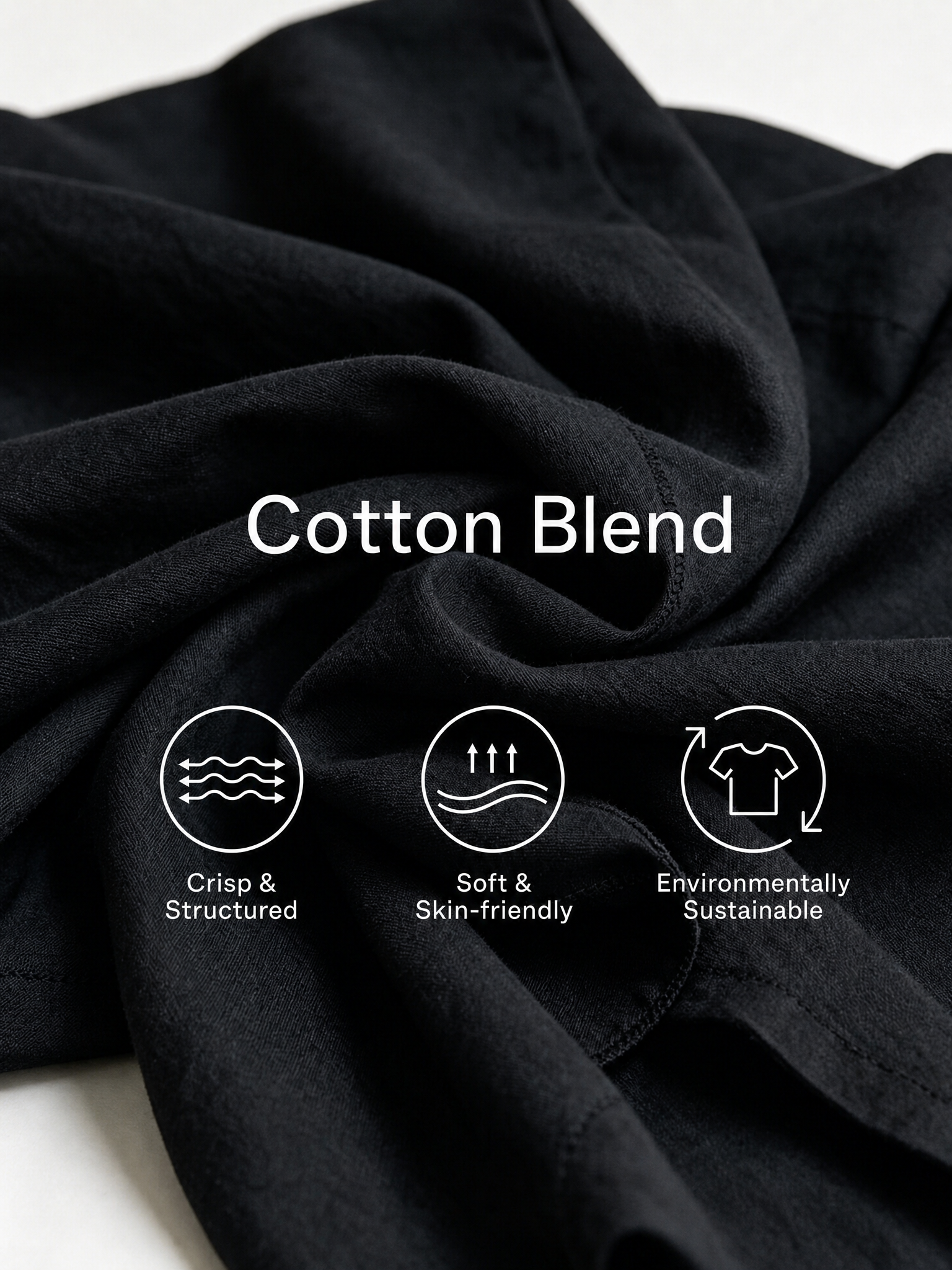 Women's Black Cotton-Blend Maxi Dress With Wide Square Neck Thick Straps & Side Patch Pockets, Minimalist Elegant Formal Swing Dress MDZ2269F2LYL