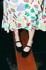 MABEL | VELVET MARY JANE SHOES
