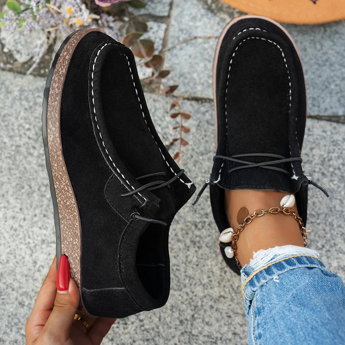 Florence | Orthopedic Patterned Sneakers