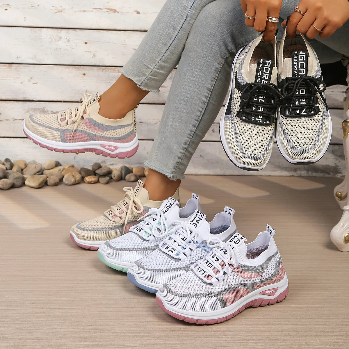 Grace | Casual Two-Tone Shoes
