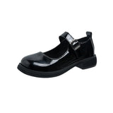 ZARA | WOMEN'S LOW-HEEL ROUND-TOE MARY JANE SHOES