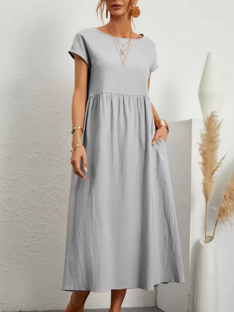 Ivy | Elegant Flowing Midi Dress