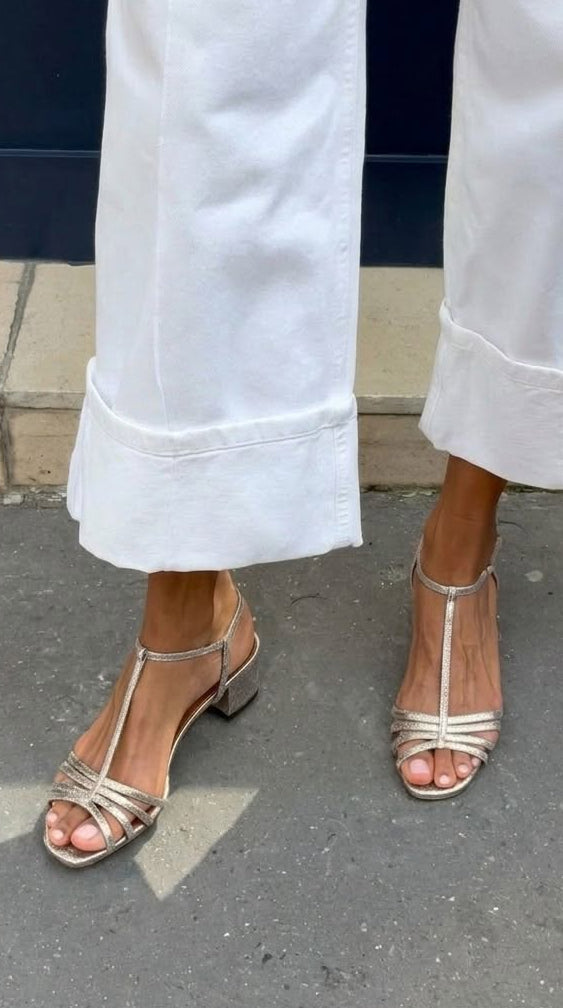 Isla | Everyday Gold Elegance Sandals