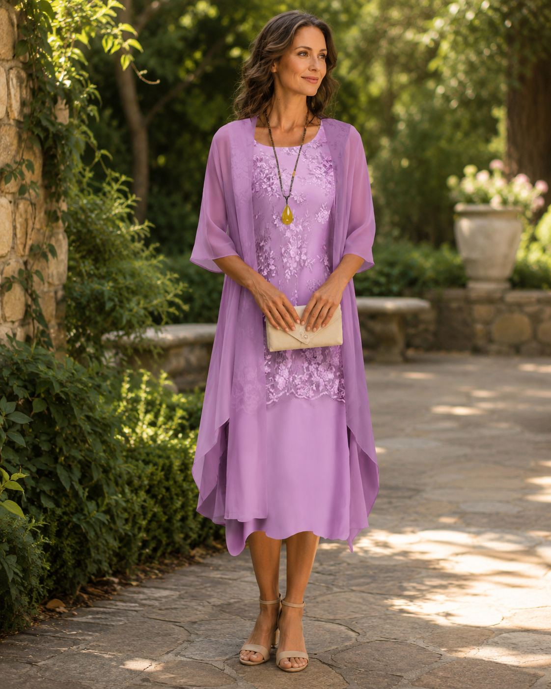 Annabelle | Flowing Overlay Two-Piece Set