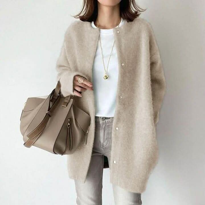 Laila | Refined Buttoned Knit Cardigan