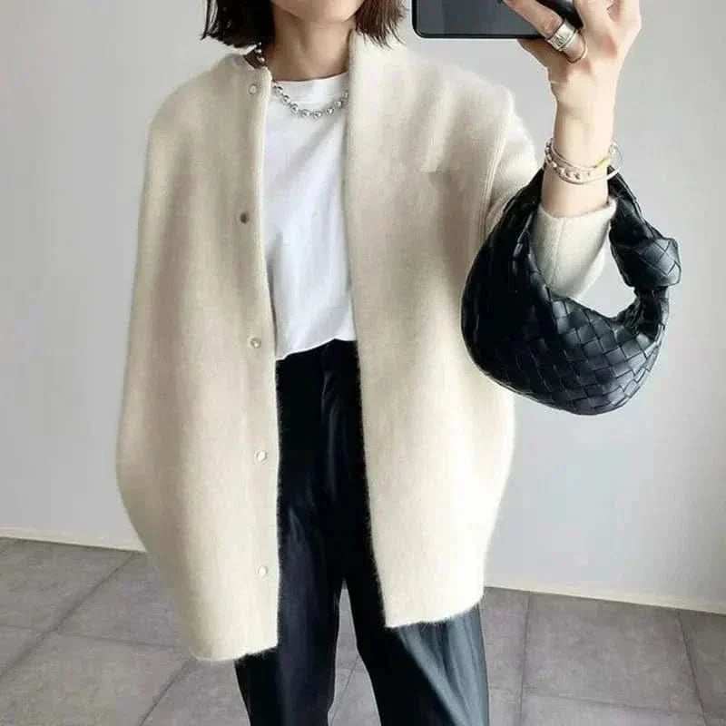 Laila | Refined Buttoned Knit Cardigan