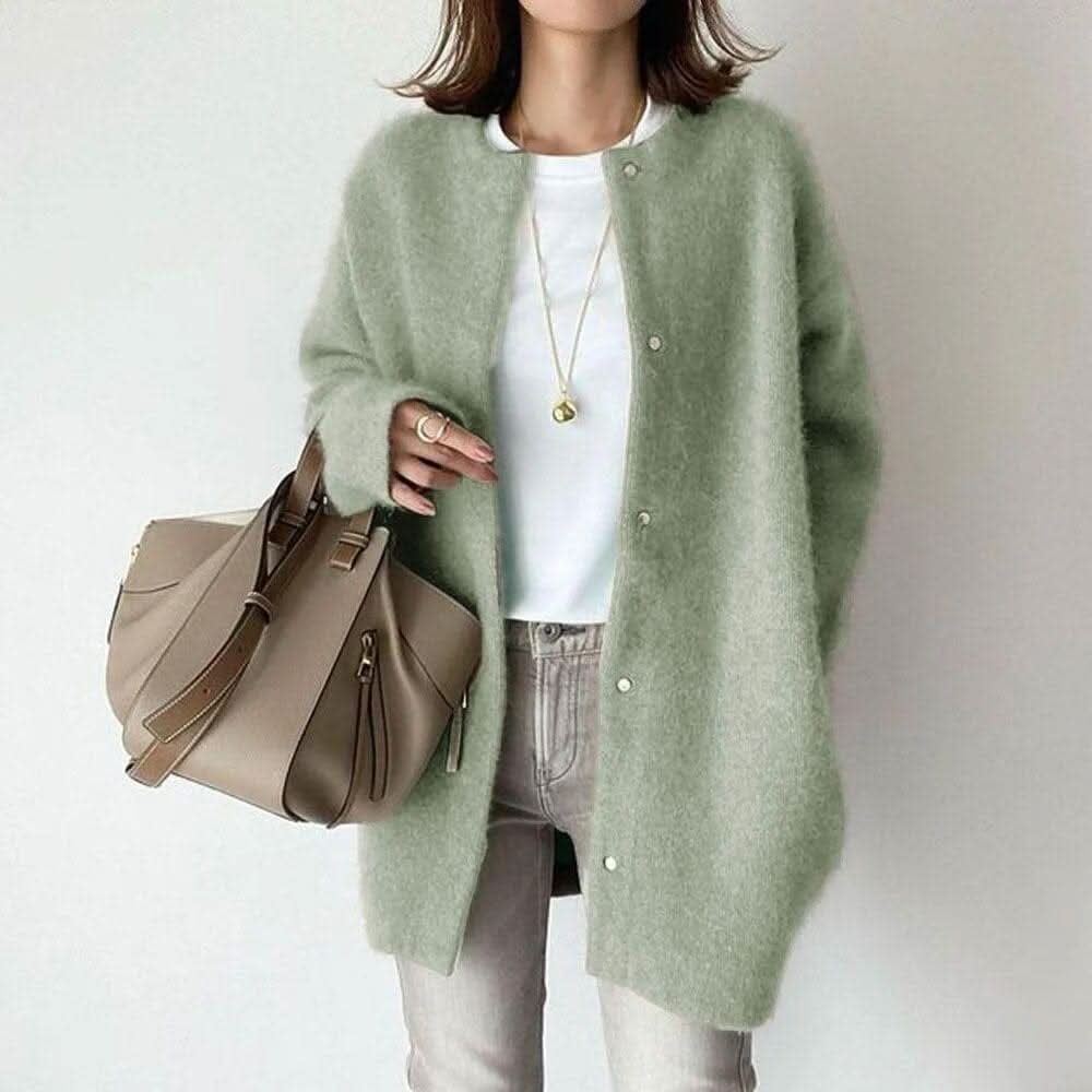 Laila | Refined Buttoned Knit Cardigan