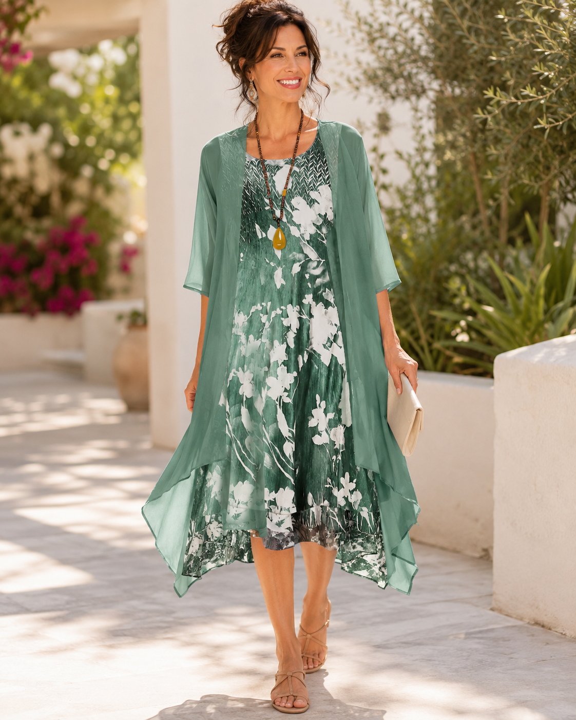 Elizabeth | Floaty Layered Two-Piece Set