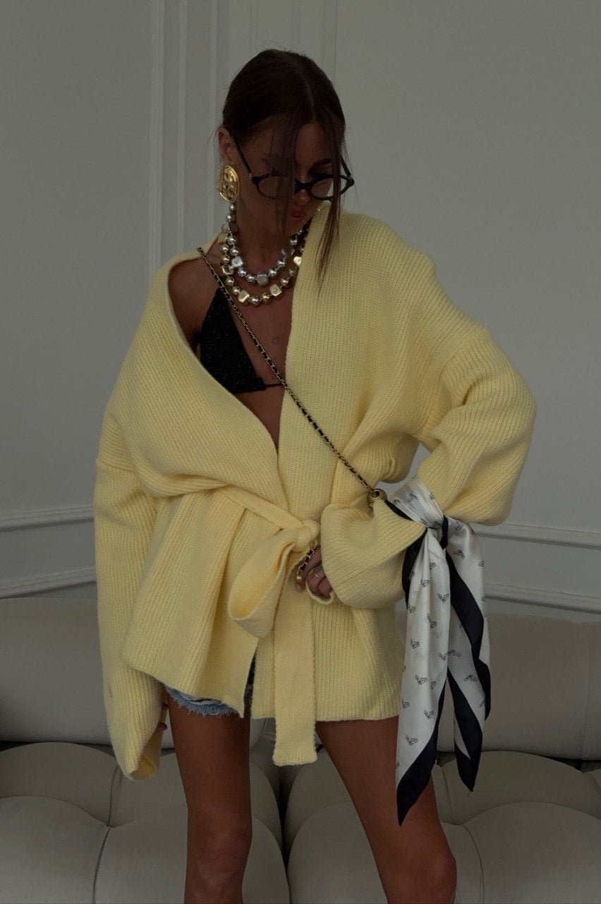 Lyla | Belted Midi Cardigan