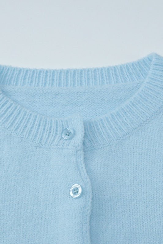 Elise | Button Front Knit Cardigan