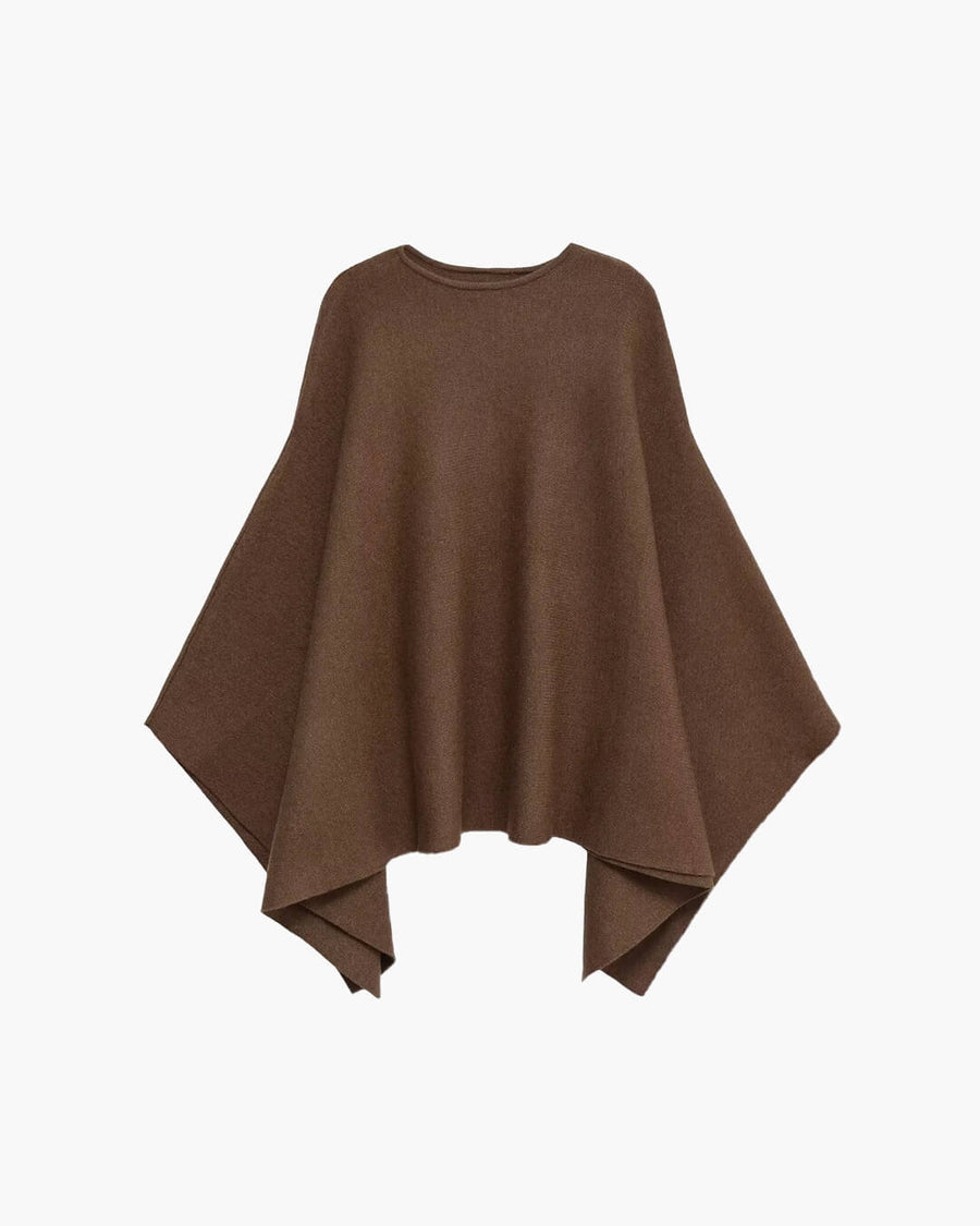 Alexandra | Knit Poncho