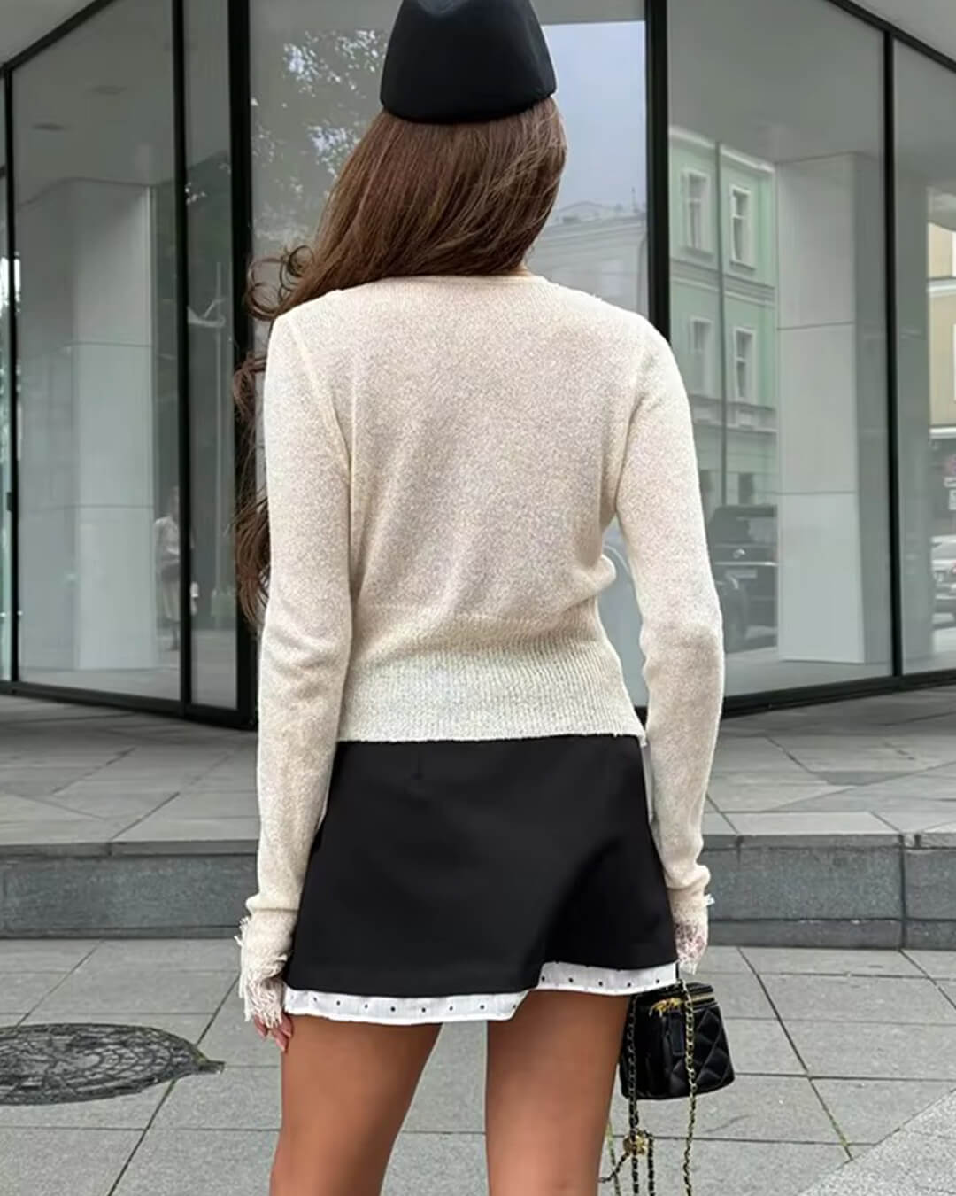 Alessia | Knitted Lace Cardigan