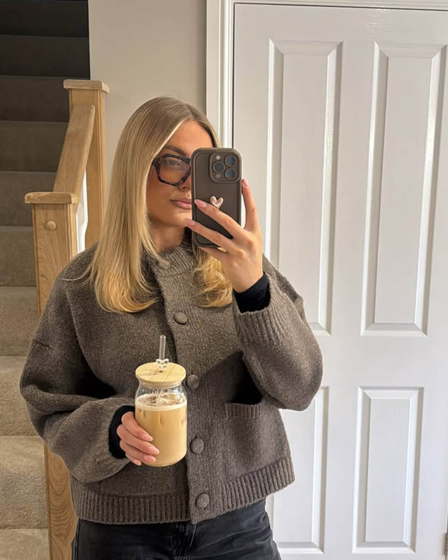 Esther | Thick Knitted Cardigan