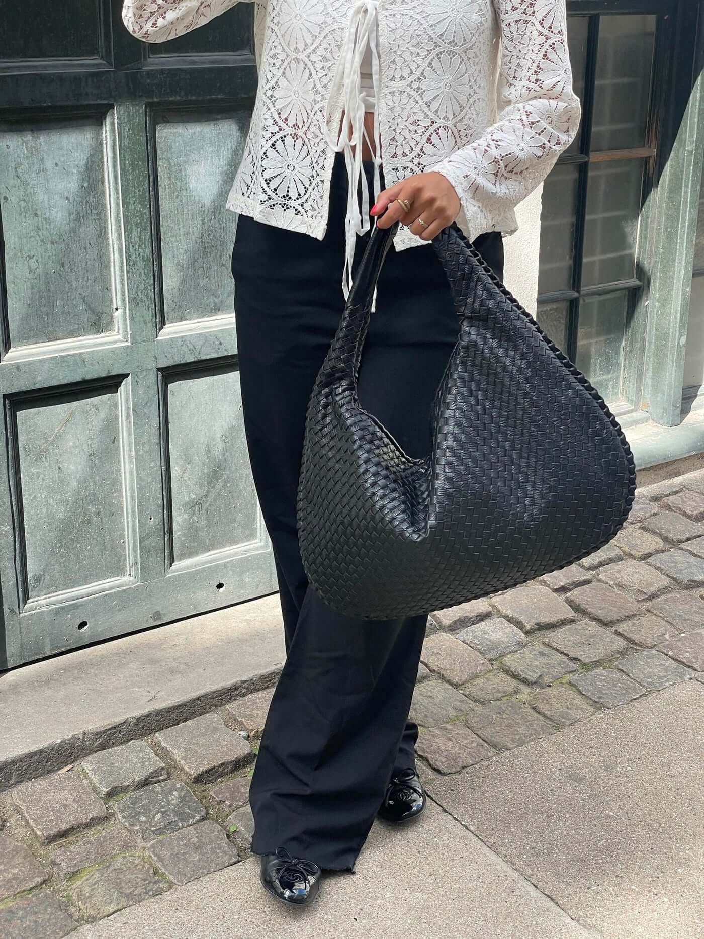 Brianna | Woven Tote Bag