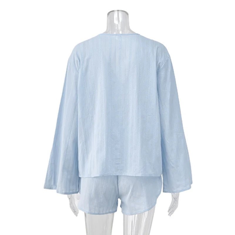 Vanessa | Cardigan Shorts Set