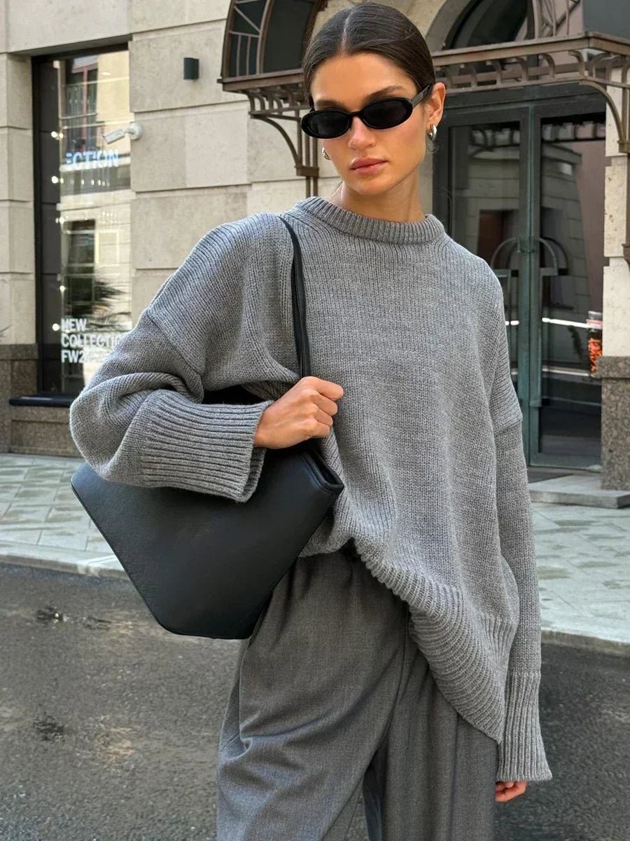 Isabel | Ribbed Knit Sweater