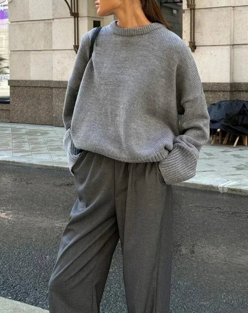 Isabel | Ribbed Knit Sweater