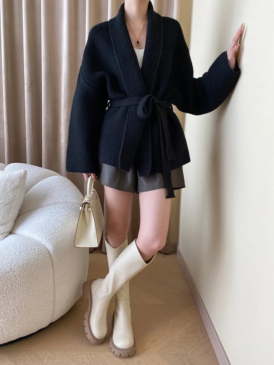 Zara | Belted Knit Cardigan