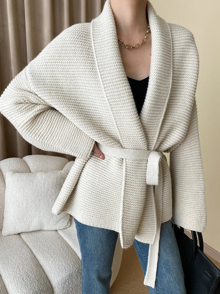 Zara | Belted Knit Cardigan