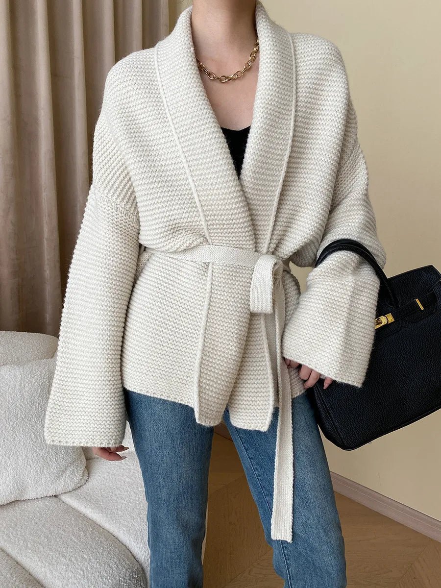 Zara | Belted Knit Cardigan