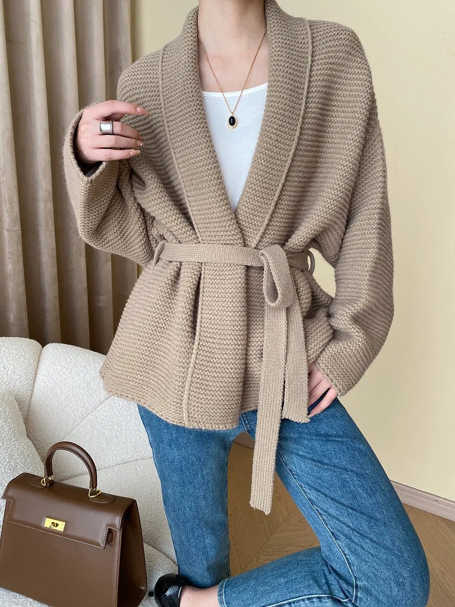 Zara | Belted Knit Cardigan