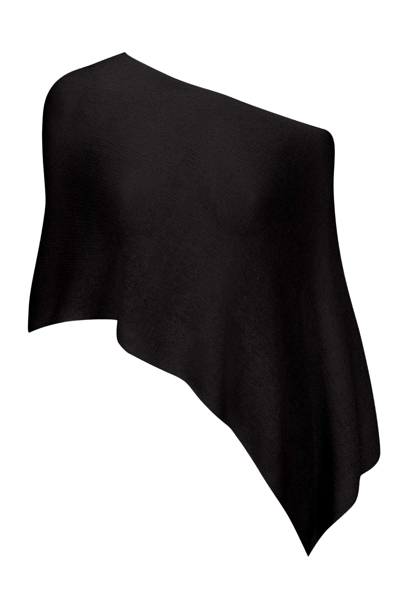 Samantha | Asymmetrical Asymmetrical Sheer Poncho Top