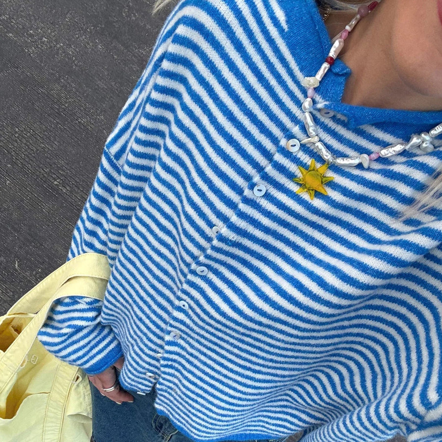Martha | Striped Cardigan