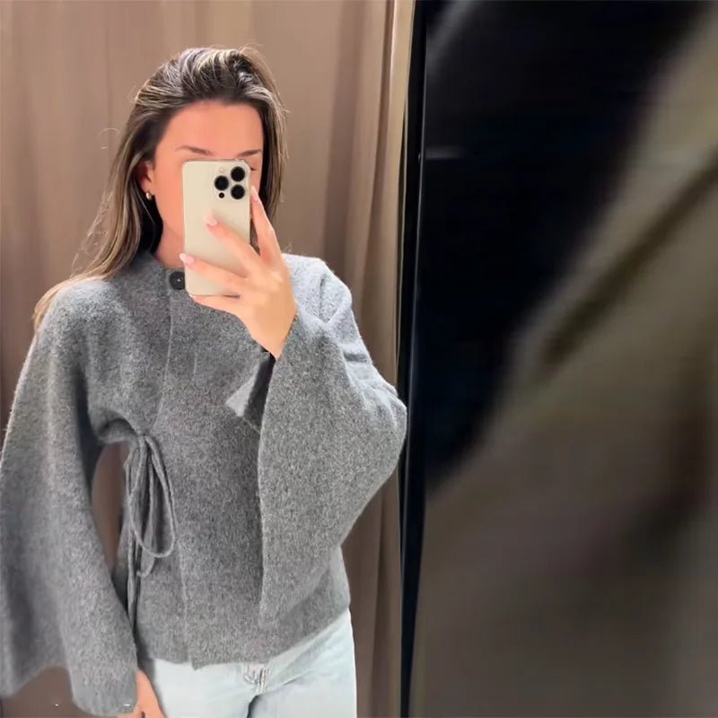 Zoe | Slit Batwing Cardigan