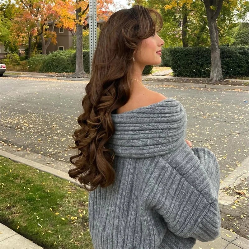 Lexi | Off-Shoulder Knit Sweater
