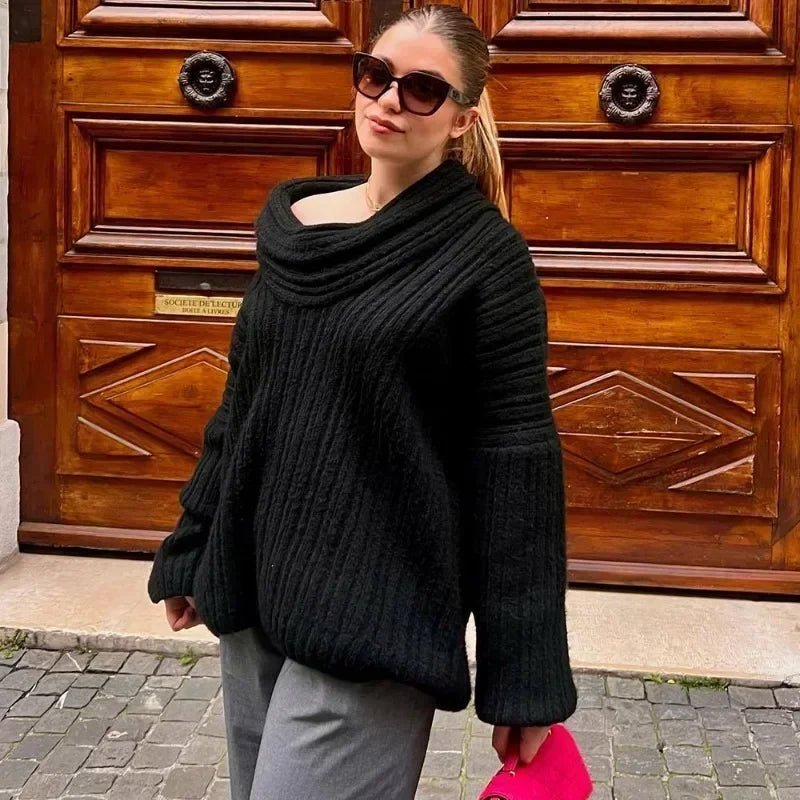 Lexi | Off-Shoulder Knit Sweater