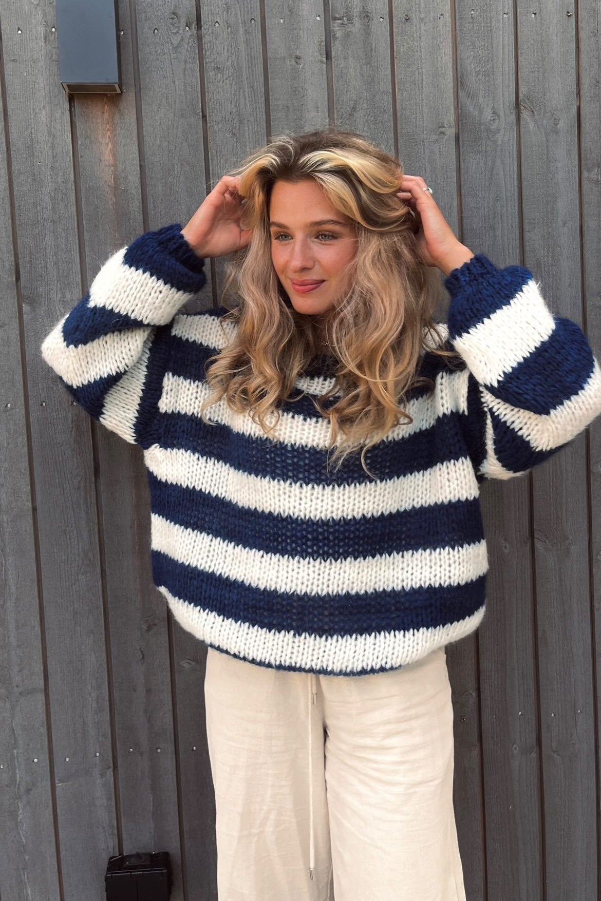 Helena | Striped Loose Sweater