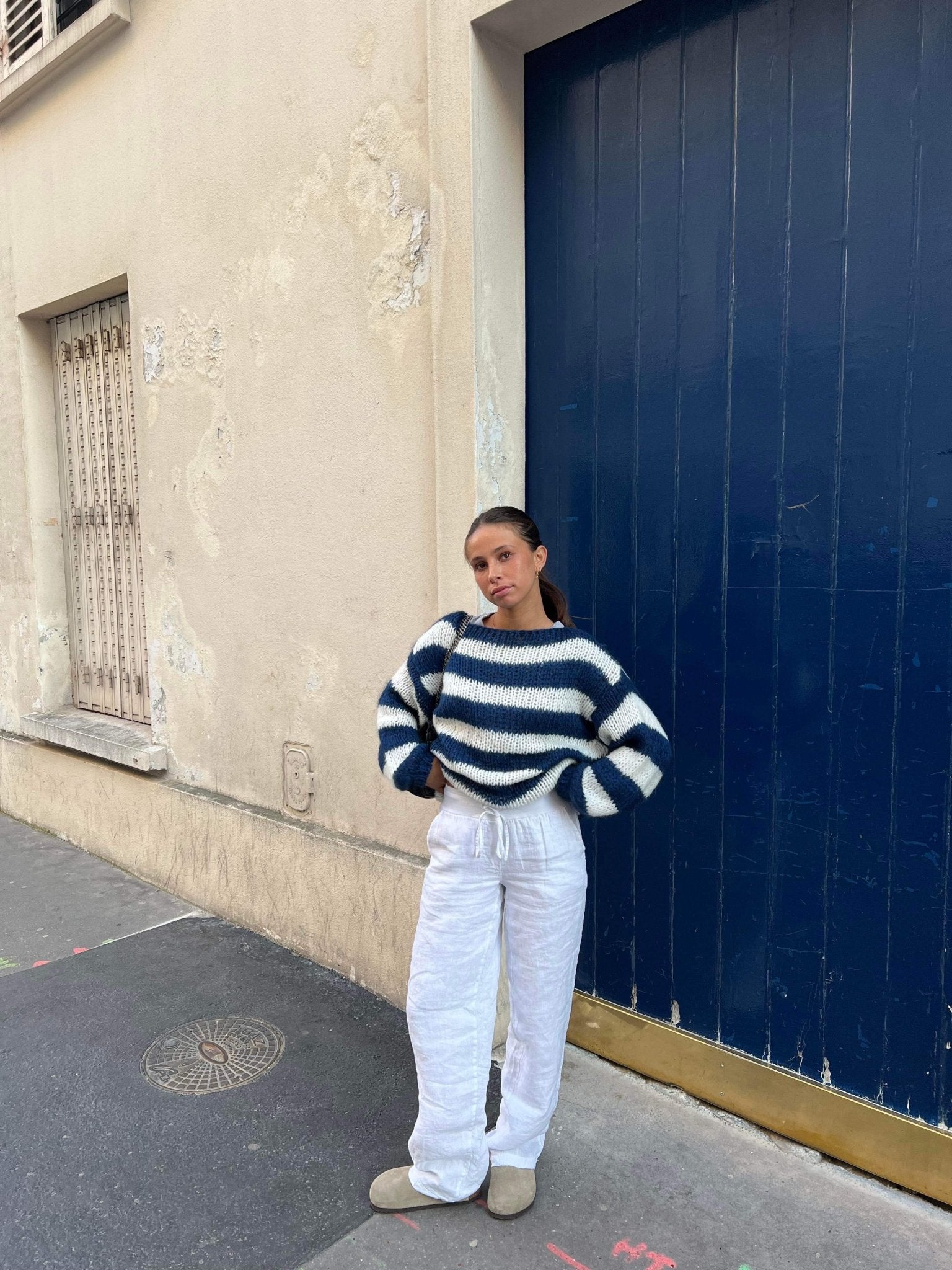 Helena | Striped Loose Sweater