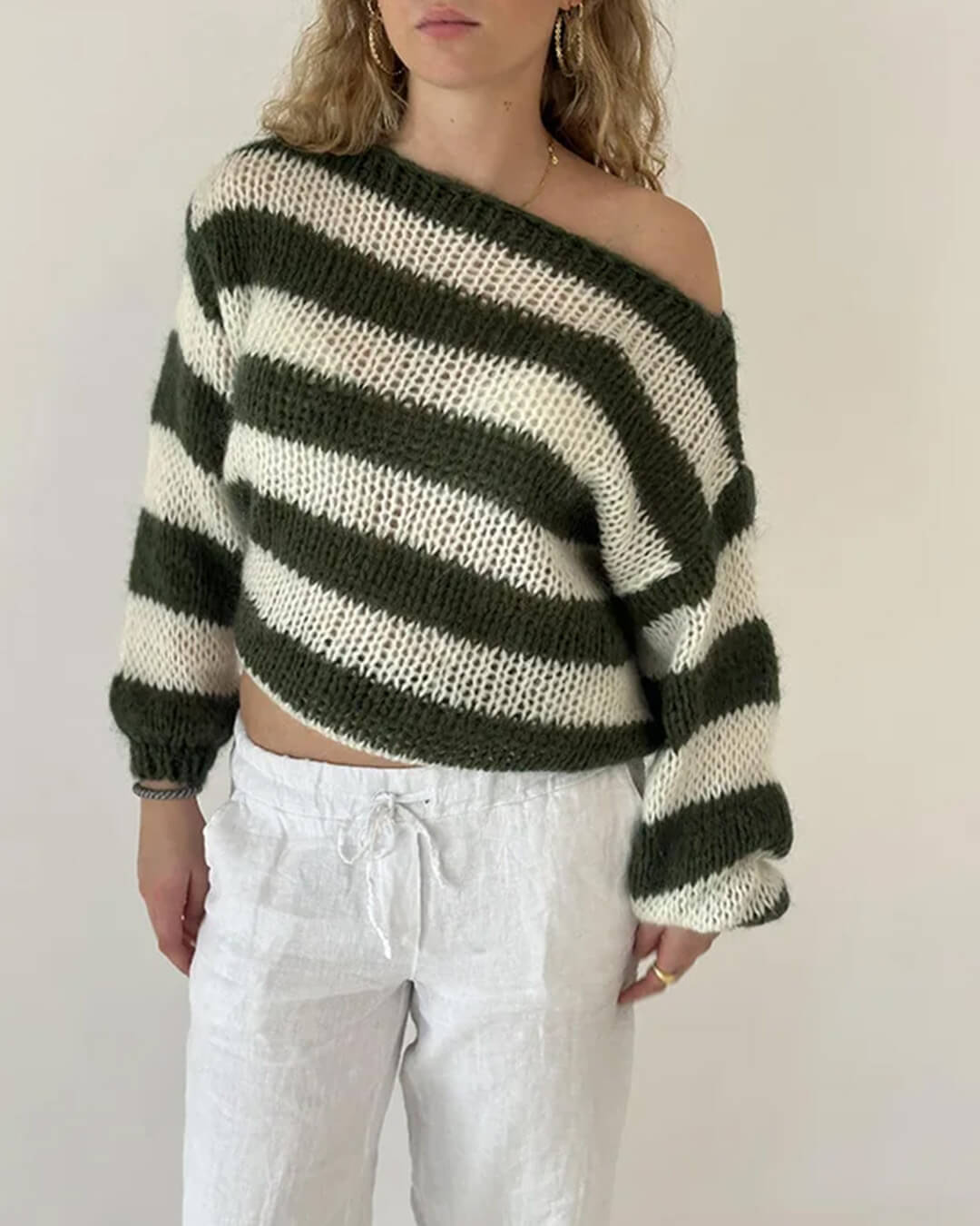 Helena | Striped Loose Sweater