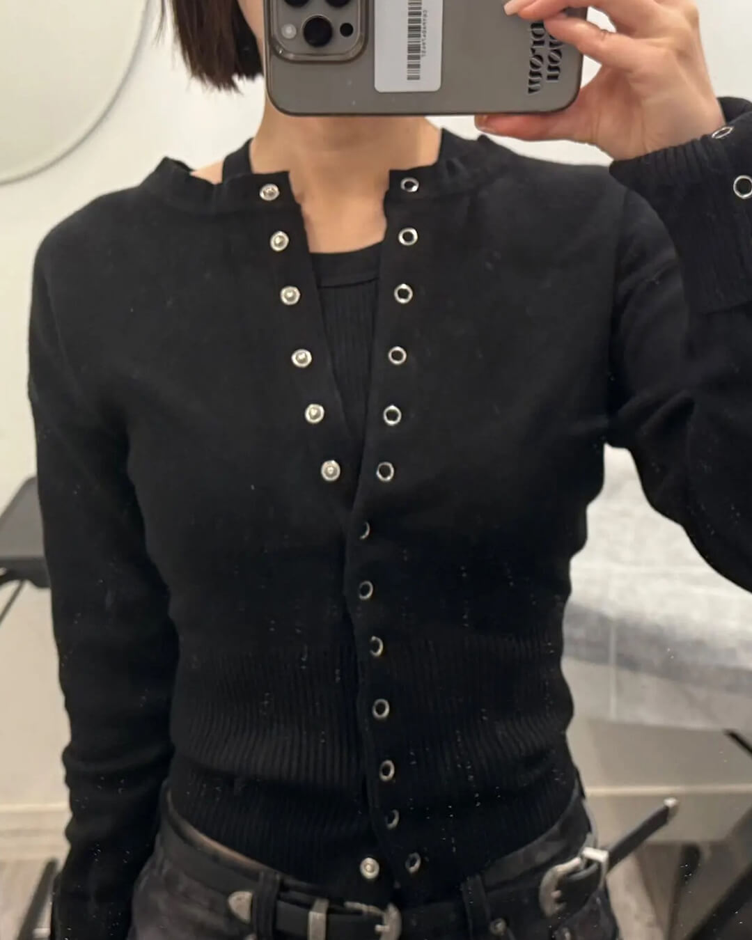 Alisha | Snap Button Knit Cardigan